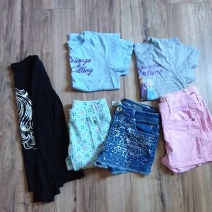 Three tops and three bottoms